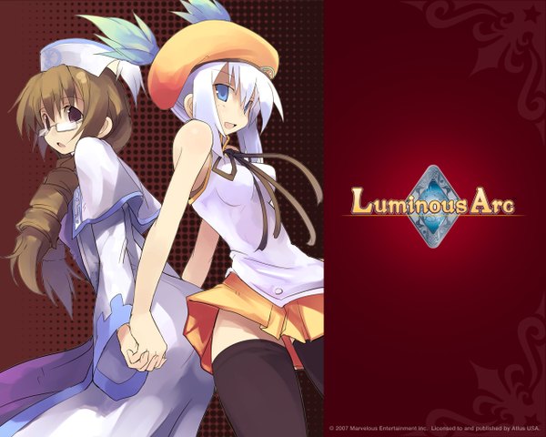 Anime picture 1280x1024 with luminous arc lucia tagme cecille