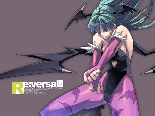 Anime picture 1600x1200 with vampire / darkstalkers (game) morrigan aensland tagme