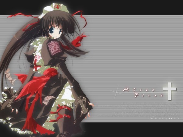 Anime picture 1280x960 with moekan maid tagme alice first