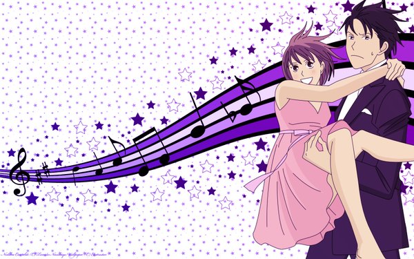 Anime picture 1680x1050 with nodame cantabile j.c. staff noda megumi chiaki shinichi wide image