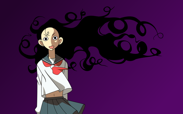 Anime picture 1920x1200 with sayonara zetsubou sensei shaft (studio) kitsu chiri highres wide image vector