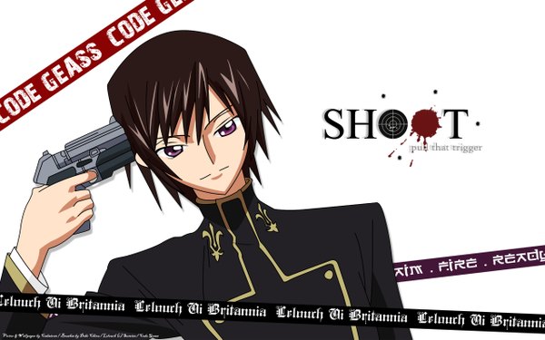 Anime picture 2560x1600 with code geass sunrise (studio) lelouch lamperouge highres wide image