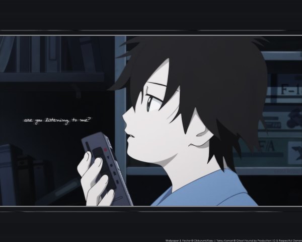 Anime picture 1280x1024 with ghost hound production i.g komori tarou profile boy
