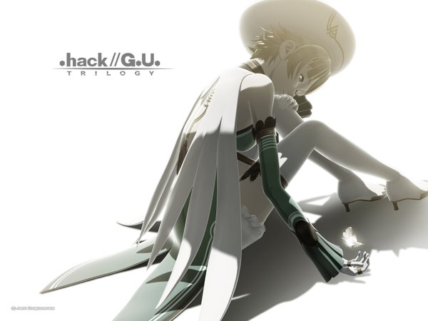 Anime picture 1600x1200 with .hack// .hack//g.u. atoli white background tagme