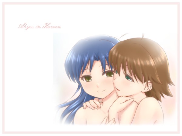 Anime picture 1280x958 with idolmaster hoshii miki kisaragi chihaya zanzi light erotic multiple girls girl 2 girls