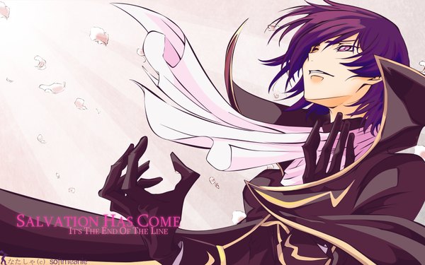 Anime picture 1920x1200 with code geass sunrise (studio) lelouch lamperouge highres wide image