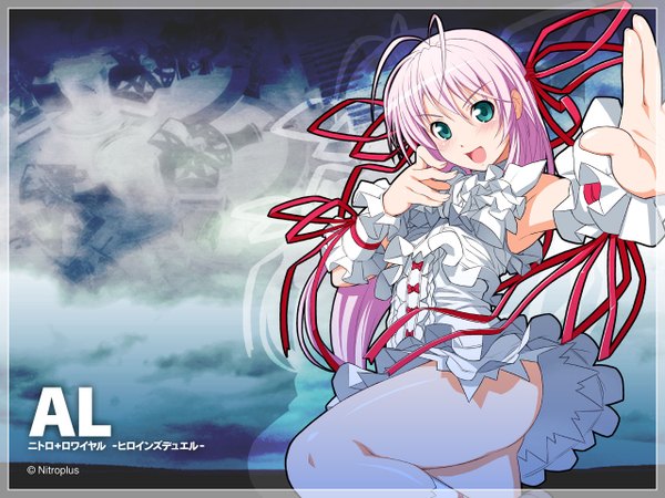 Anime picture 1280x960 with demonbane nitroplus al azif light erotic tagme