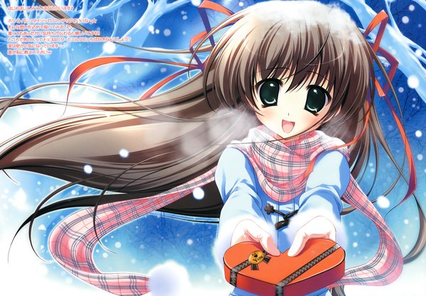 Anime picture 7518x5232 with mitsui mana highres valentine tagme