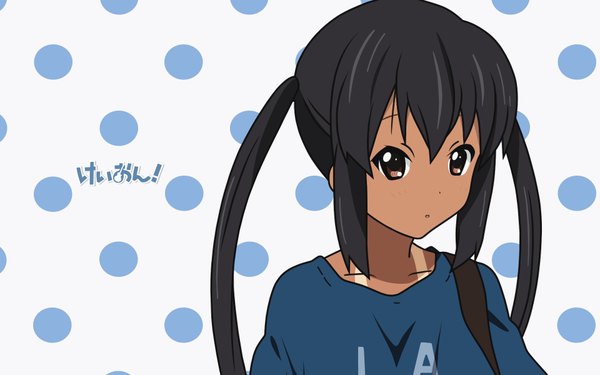 Anime picture 1920x1200 with k-on! kyoto animation nakano azusa highres wide image vector tan lines