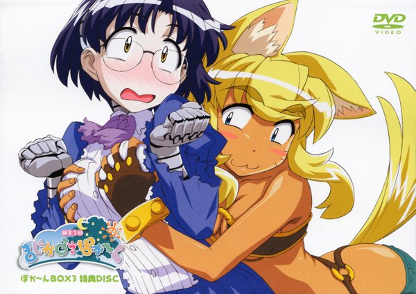 Anime picture 2830x2000 with renkin san-kyuu magical pokaan liru aiko highres light erotic facial mark whisker markings girl