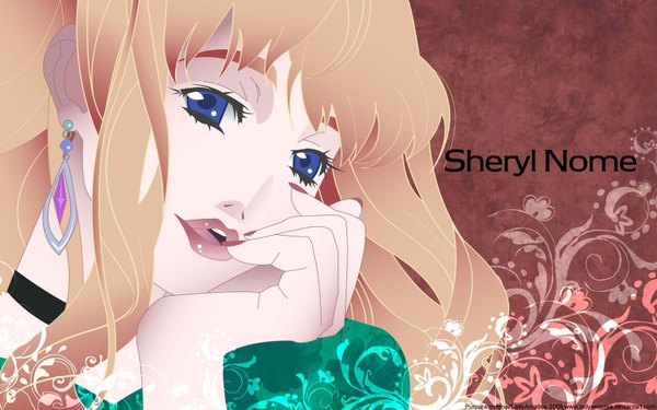 Anime picture 1680x1050 with macross macross frontier sheryl nome wide image