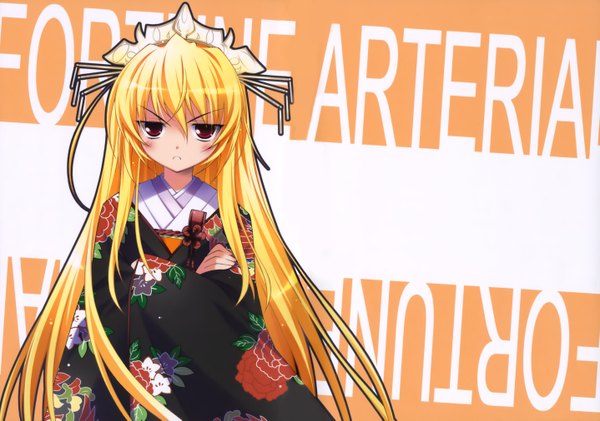 Anime picture 5750x4044 with fortune arterial august soft highres tagme