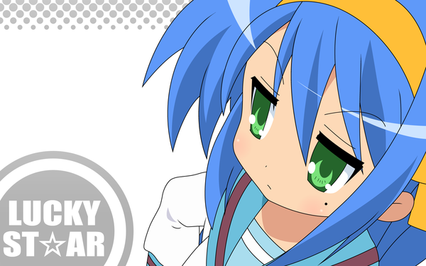 Anime picture 1920x1200 with lucky star kyoto animation izumi konata highres wide image girl