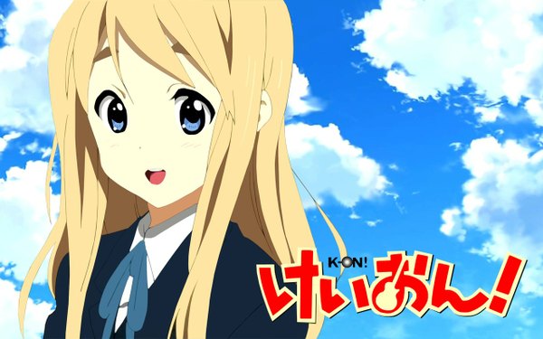 Anime picture 1280x800 with k-on! kyoto animation kotobuki tsumugi wide image sky