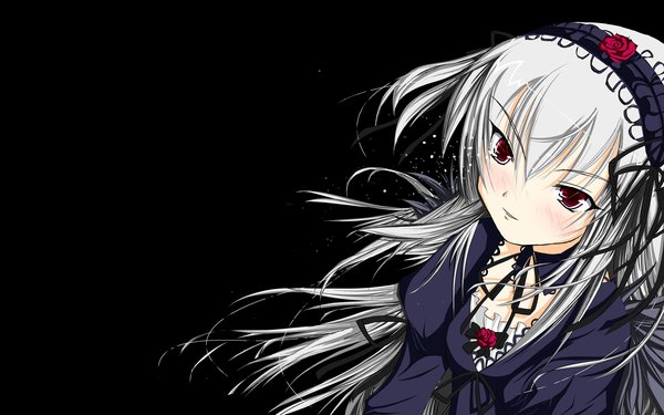 Anime picture 1680x1050 with rozen maiden suigintou wide image tagme