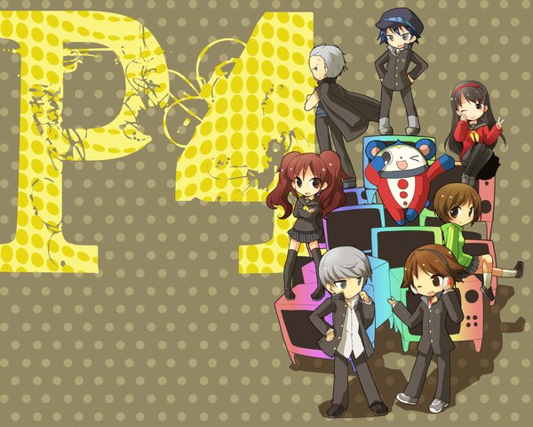 Anime picture 1280x1024 with persona 4 tagme