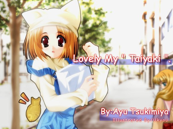 Anime picture 1152x864 with kanon key (studio) tsukimiya ayu girl overalls tagme