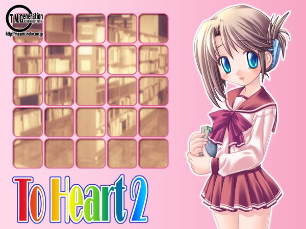 Anime picture 1600x1200 with to heart 2 leaf (studio) komaki manaka tagme