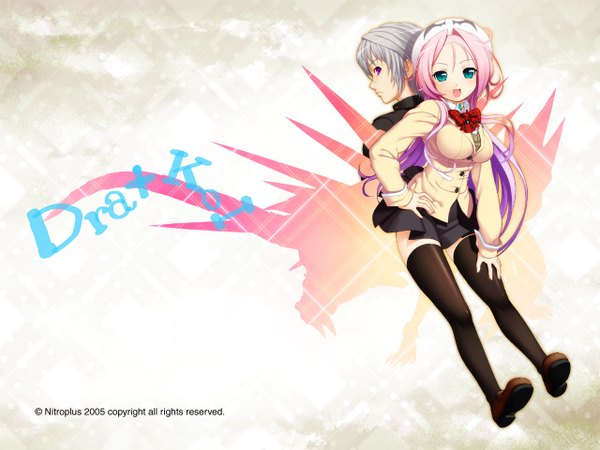 Anime picture 1280x960 with nitroplus tagme dra koi