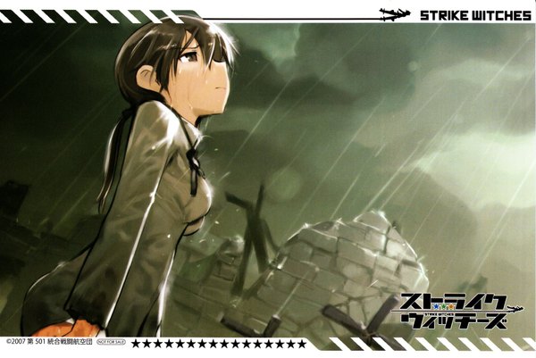 Anime picture 1736x1163 with strike witches gertrud barkhorn highres tagme fumikane shimada