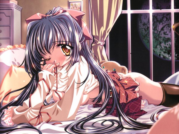 Anime picture 1782x1336 with highres light erotic tagme