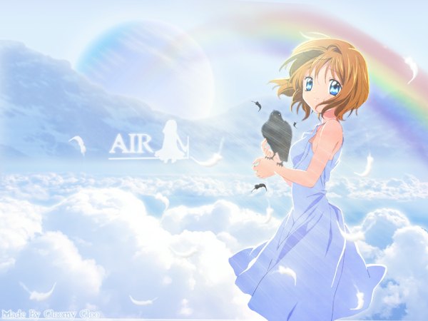 Anime picture 1024x768 with air key (studio) tagme (character) tagme