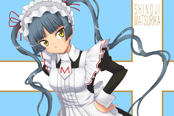 Anime picture 3600x2400 with maria holic shaft (studio) shinouji matsurika highres maid