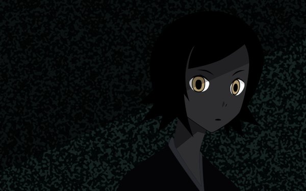 Anime picture 2560x1600 with sayonara zetsubou sensei shaft (studio) hitou nami highres wide image dark background