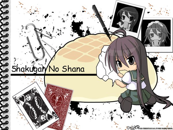 Anime picture 1280x960 with shakugan no shana j.c. staff shana tagme