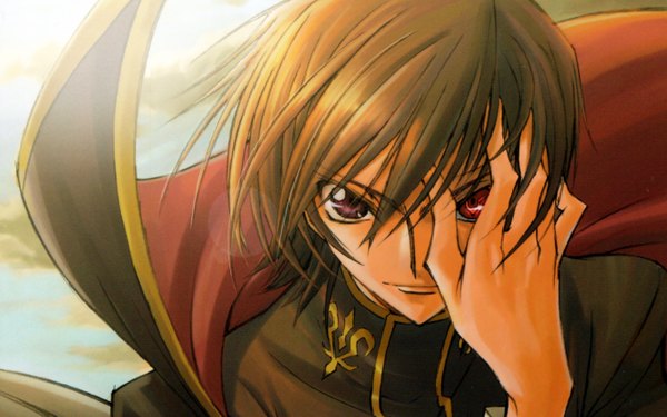 Anime picture 5460x3413 with code geass sunrise (studio) clamp lelouch lamperouge highres wide image