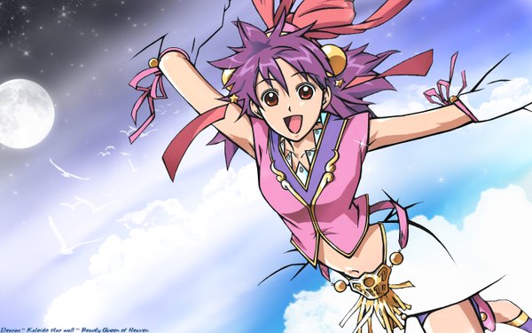 Anime picture 1440x900 with kaleido star gonzo naegino sora wide image