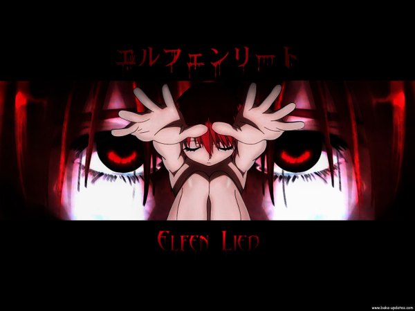 Anime picture 1280x960 with elfen lied arms corporation lucy tagme