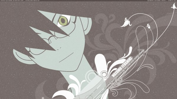 Anime picture 1280x720 with sayonara zetsubou sensei shaft (studio) itoshiki nozomu wide image green eyes glasses