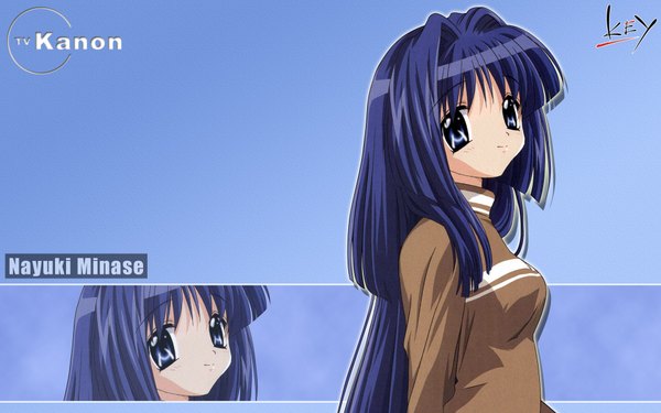 Anime picture 1920x1200 with kanon key (studio) minase nayuki highres wide image girl