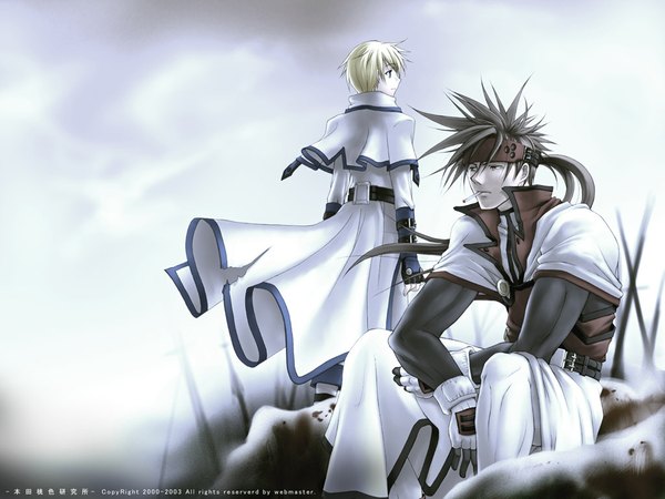 Anime picture 1024x768 with guilty gear sol badguy ky kiske tagme