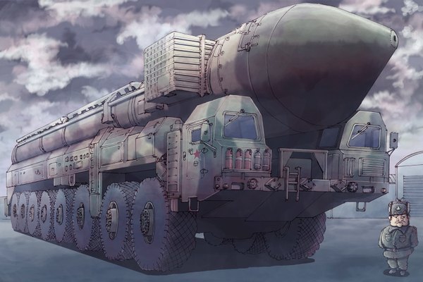 Аниме картинка 1500x1001 с оригинальное изображение earasensha военный форма оружие военная форма огнетушитель