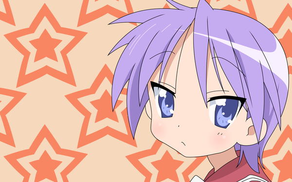 Anime picture 1920x1200 with lucky star kyoto animation hiiragi kagami highres girl star (symbol)