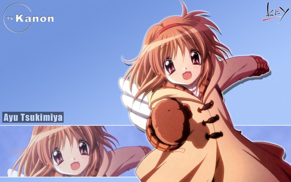 Аниме картинка 1920x1200 с канон key (studio) tsukimiya ayu высокое разрешение широкое изображение девушка