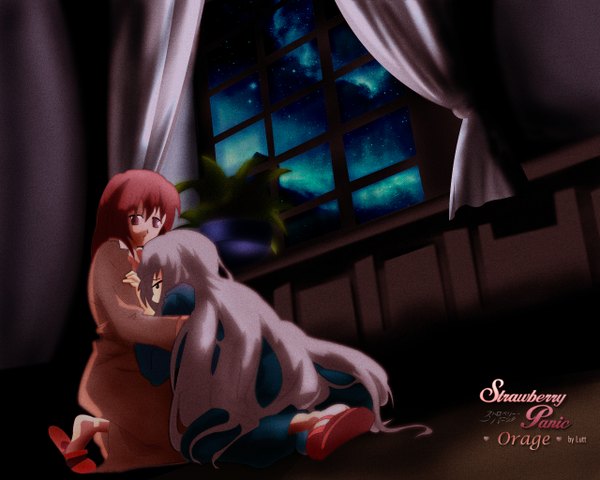 Anime picture 1280x1024 with strawberry panic madhouse tagme