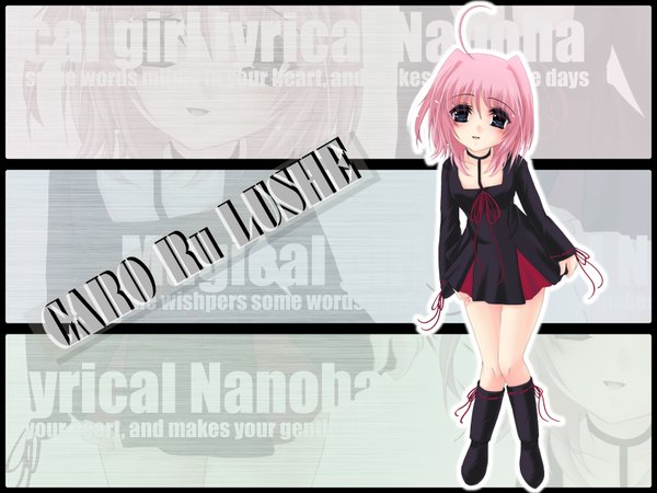 Anime picture 1600x1200 with mahou shoujo lyrical nanoha girl tagme
