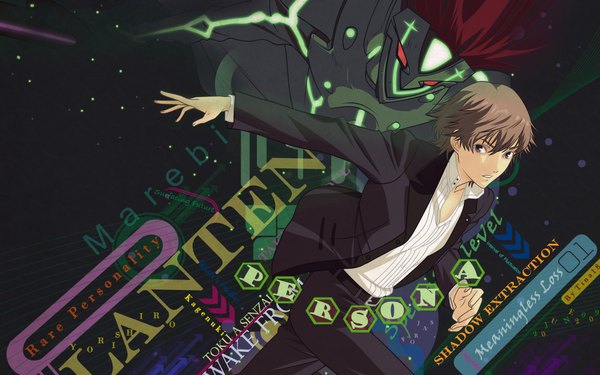 Anime picture 1920x1200 with persona trinity soul persona kanzato shin highres wide image