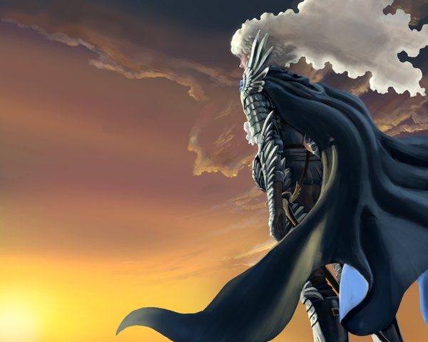 Anime picture 1280x1024 with berserk griffith boy tagme