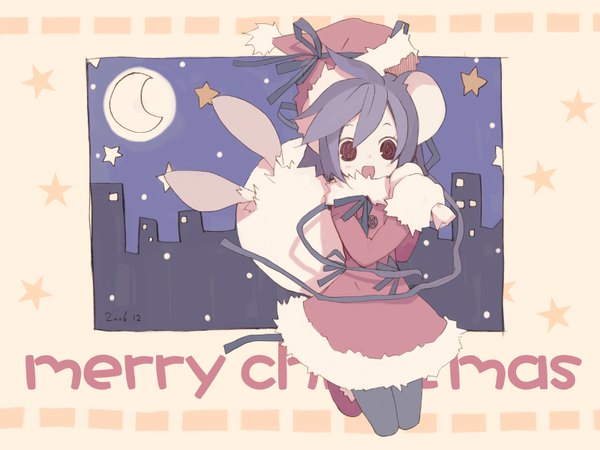 Anime picture 1600x1200 with christmas tagme