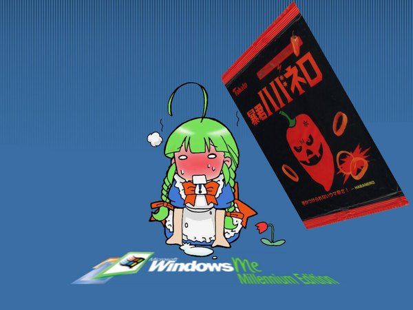 Anime picture 1024x768 with os-tan windows (operating system) me-tan (emui-san) tagme (artist) tagme