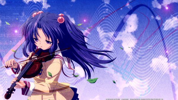 Anime picture 1920x1080 with clannad key (studio) ichinose kotomi highres wide image