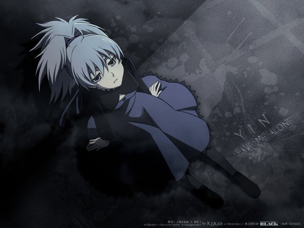Anime picture 1600x1200 with darker than black studio bones yin (darker than black) tagme