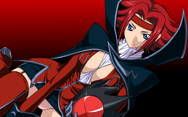 イラスト 2560x1600 と コードギアス サンライズ kallen stadtfeld highres light erotic wide image