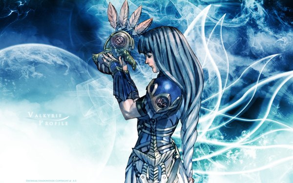 Anime picture 1680x1050 with valkyrie profile lenneth wide image tagme