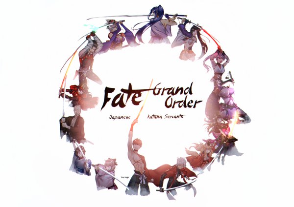 Anime-Bild 1200x849 mit fate (series) fate/grand order okita souji (fate) (all) okita souji (koha-ace) miyamoto musashi (fate) tomoe gozen (fate) ryougi shiki oda nobunaga (fate) (all) minamoto no raikou (fate) emiya shirou oda nobunaga (fate) ushiwakamaru (fate) suzuka gozen (fate) chacha (fate) assassin (fate/stay night) hijikata toshizou (fate/grand order) amakusa shirou (fate) limited/zero over yagyuu munenori (fate/grand order) sengo muramasa (fate)