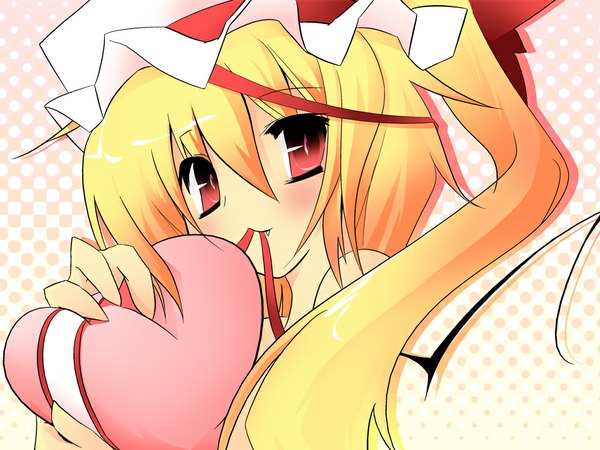 Anime picture 1024x768 with touhou flandre scarlet girl tagme